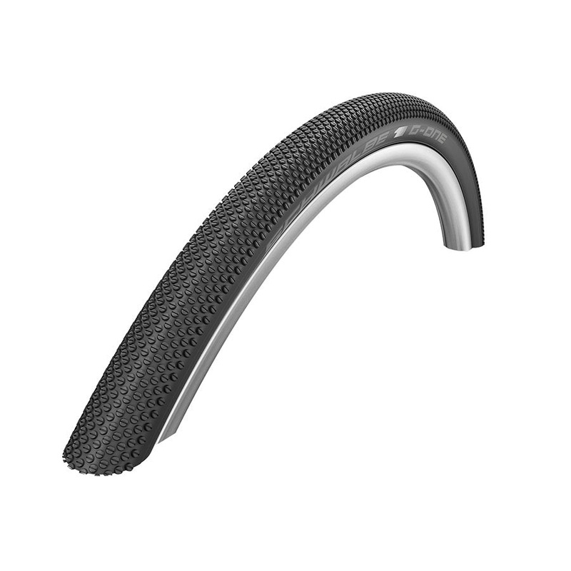 Schwalbe G-One Allround Tire – 27.5 x 1.35 Tubeless Folding BLK Performance Addix RaceGuard