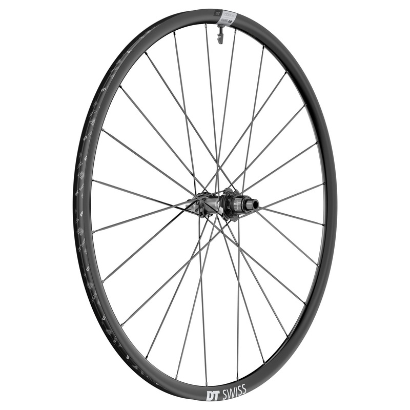 DT Swiss P 1800 Spline Rear Wheel – 700 12 x 142mm Center-Lock XDR Ratchet LN 18 BLK