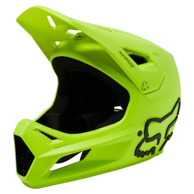 Fox Racing Rampage Full Face Helmet – Flo Yellow