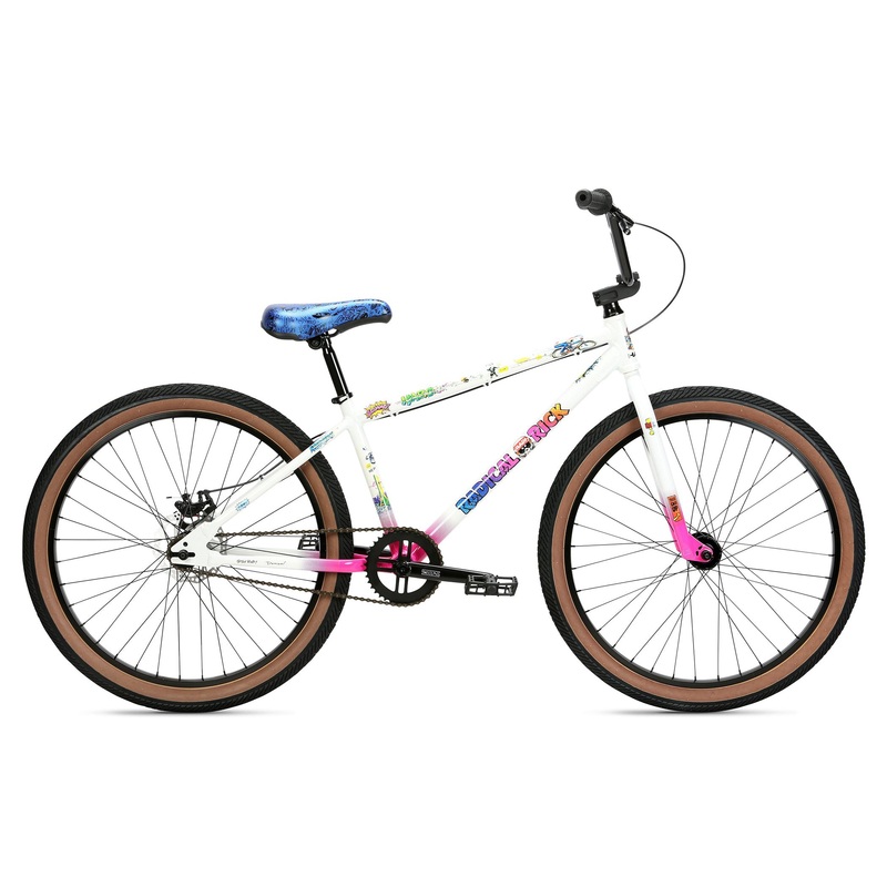 Haro Radical Rick 26″ BMX Freestyle Bike-White