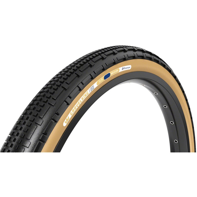 Panaracer GravelKing SK Tire – 700 x 35, Tubeless, Folding, Black/Brown RF735-GKSK-D2