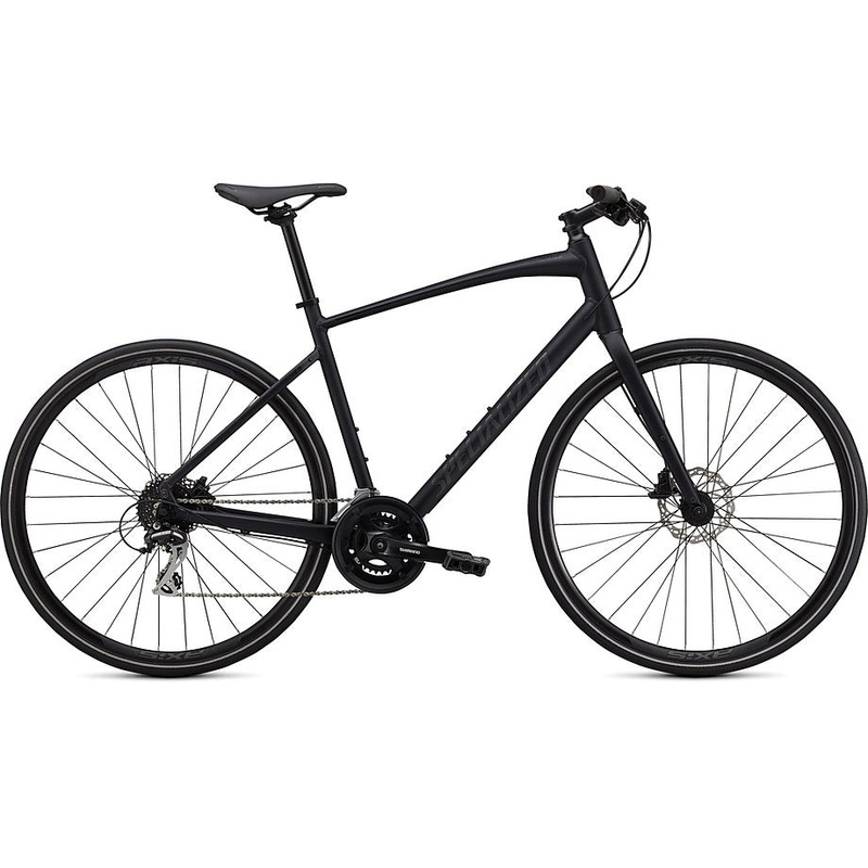 Specialized sirrus 2.0 satin cast black / black / black reflective xxs