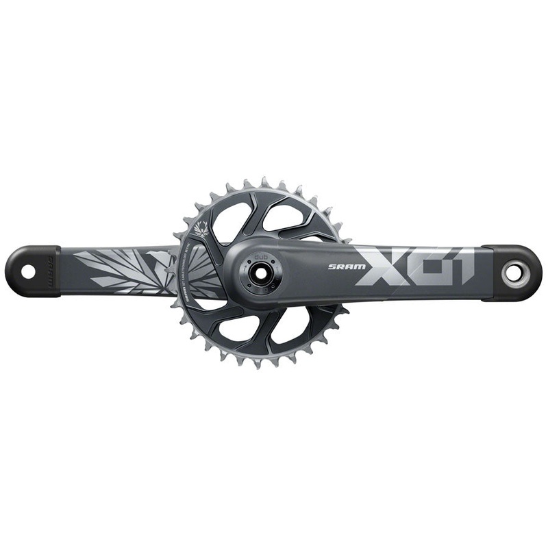 SRAM X01 Eagle DUB C3 Crankset Speed: 11/12 Spindle: 28.99mm BCD: Direct Mount 32 DUB 165mm Red SuperBoost+
