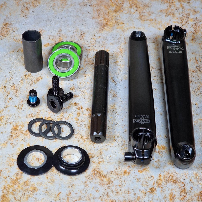 Sunday Saker V2 Cranks with Mid Bottom Bracket