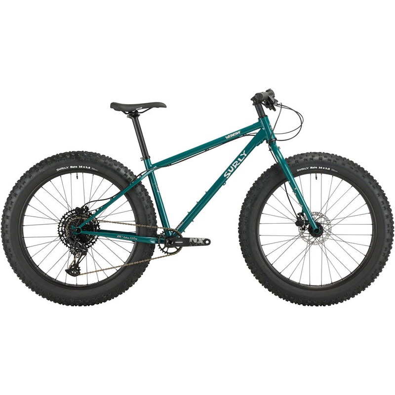 Surly Wednesday Fat Bike – 26″ Steel OG Algae Large