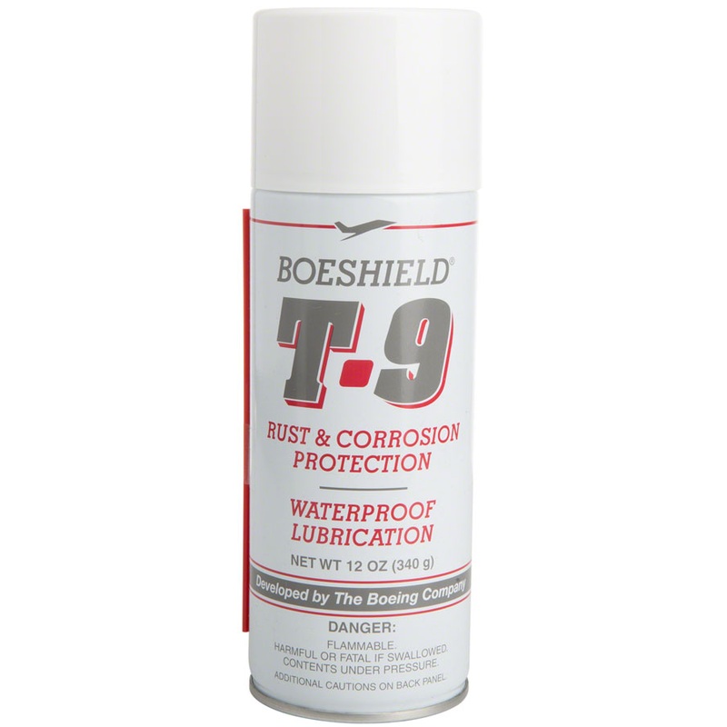 Boeshield T9 Bike Chain Lube – 12 fl oz, Aerosol Waterproof Formula