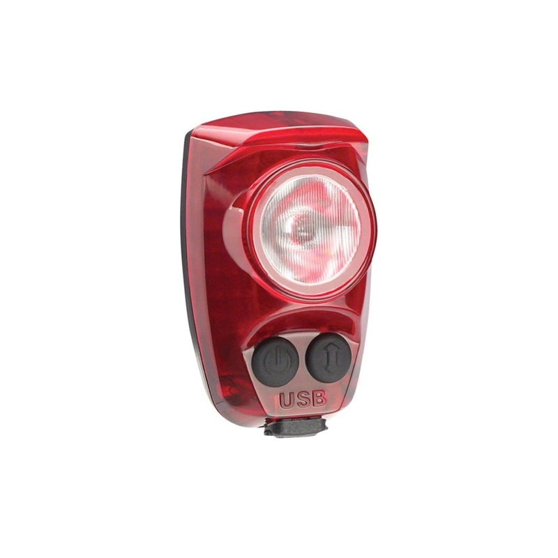 Cygo Lite Hotshot Pro 150 Rechargeable Tail Light – Black-Red