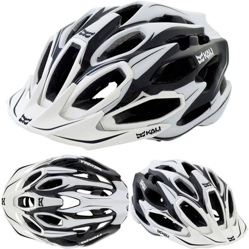 Kali Maraka Core XC Helmet – Zone White-Black