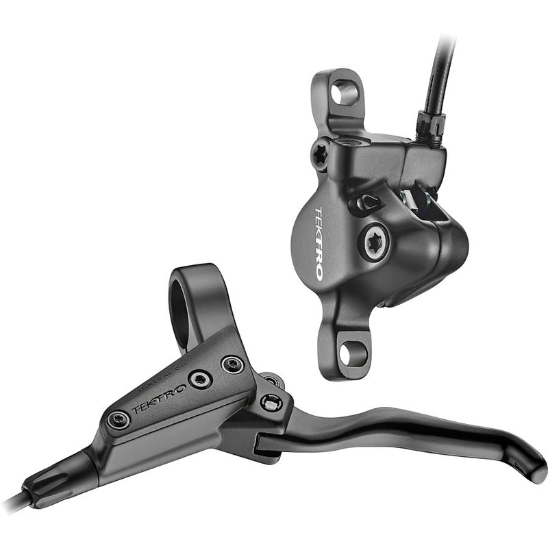 Tektro HD-T280 Disc Brake and Lever – Front Hydraulic Post Mount Black