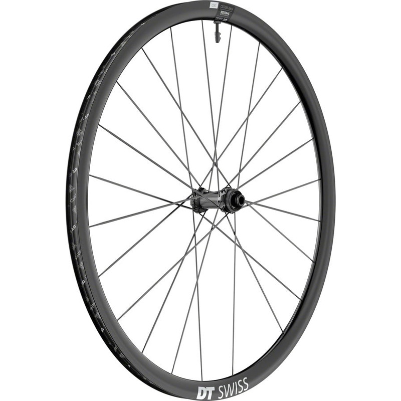 DT Swiss AR 1600 Spline 30 Front Wheel – 700c 12 x 100mm Center-Lock Black