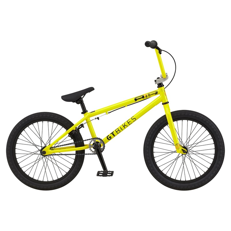 GT Air 20″TT BMX Bike-GT Yellow