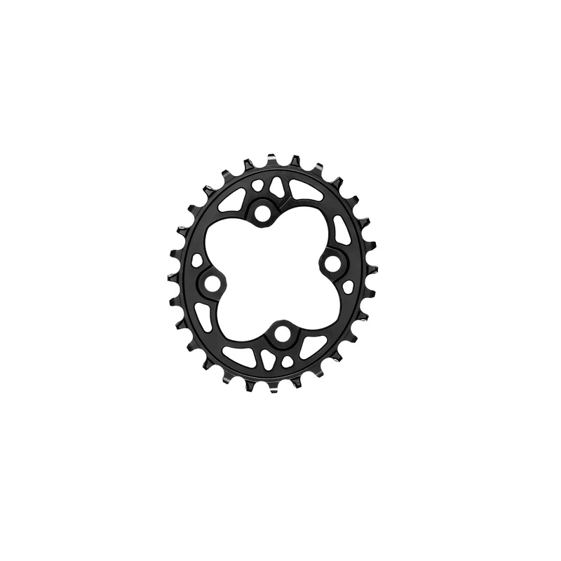AbsoluteBlack Oval 1x 9/10/11 Speed Chainring 64X4 BCD