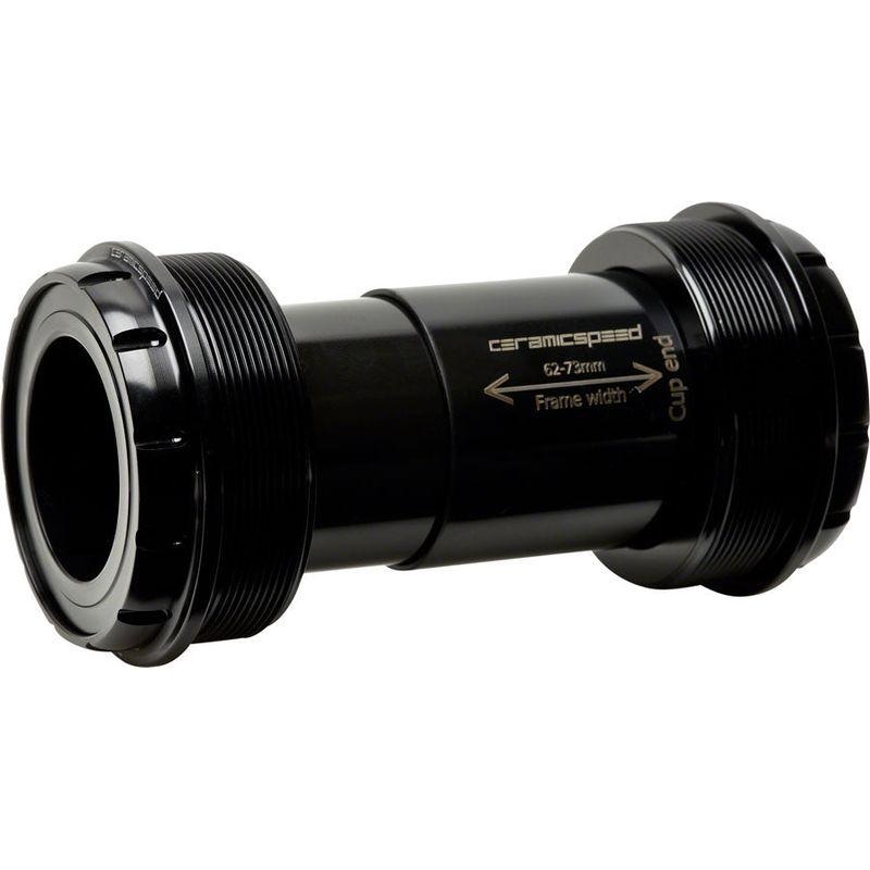 CeramicSpeed T47/73 Bottom Bracket – 30mm Spindle Coated Races Black