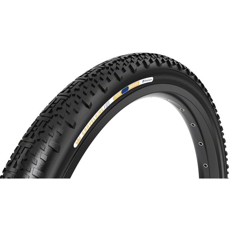 Panaracer GravelKing X1 Tire – 700 x 45, Tubeless, Folding, Black
