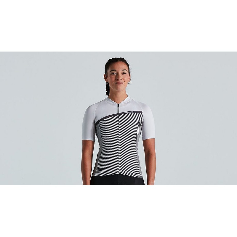 Specialized sl stripe jersey ss wmn dove grey l