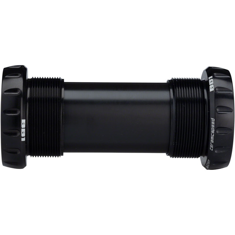 CeramicSpeed BSA MTB Bottom Bracket – BSA Thread, 73mm, 24mm Spindle, Coated Races, Black
