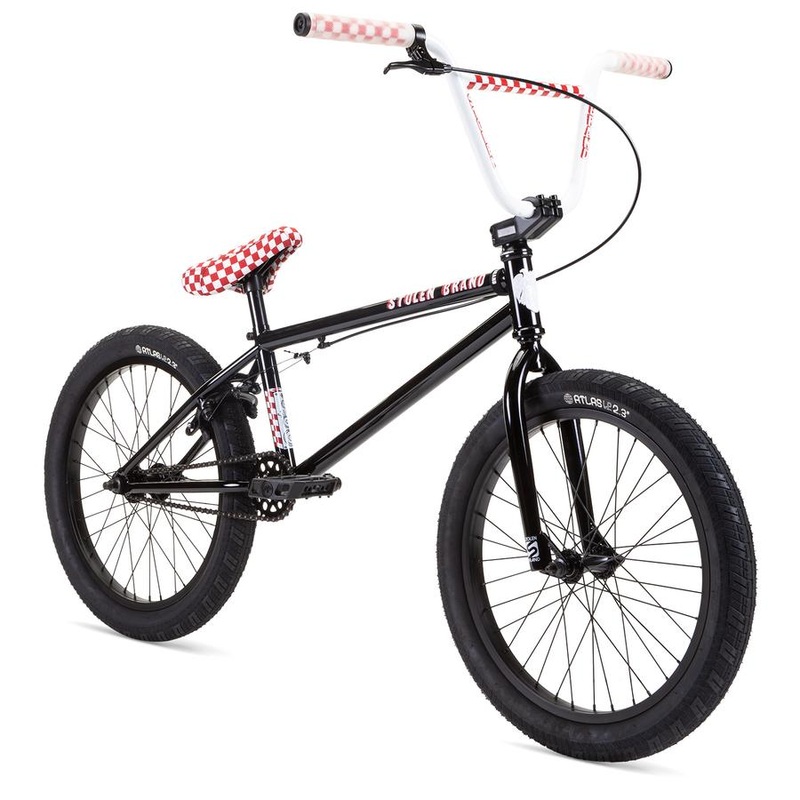 Stolen Stereo Complete Bike – Black w/ Fast Times Red