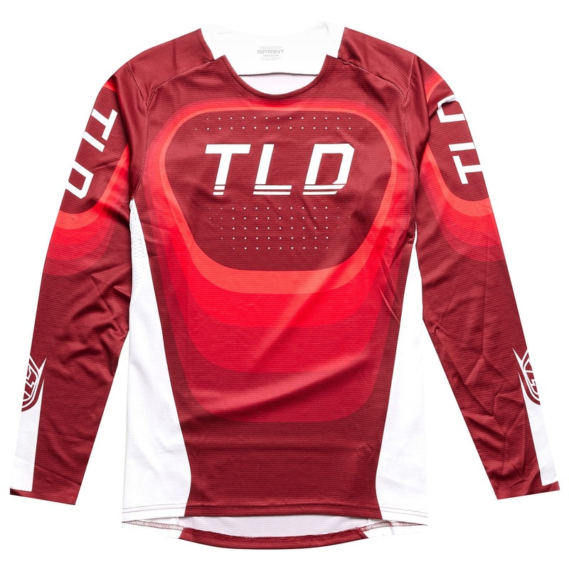 TLD Sprint Jersey Reverb Race Red