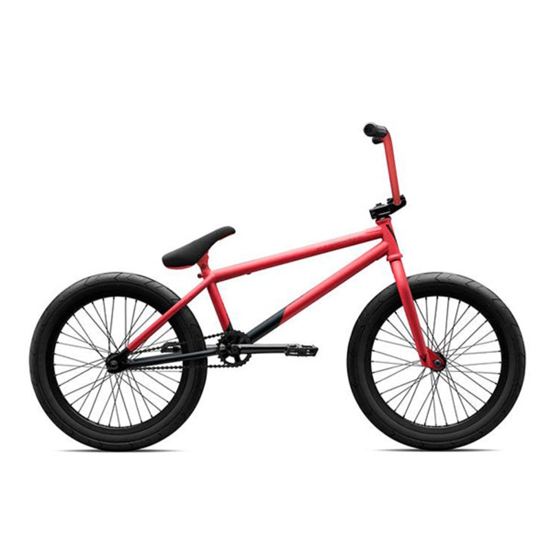 Verde Theory BMX Bike-Matte Black/Red