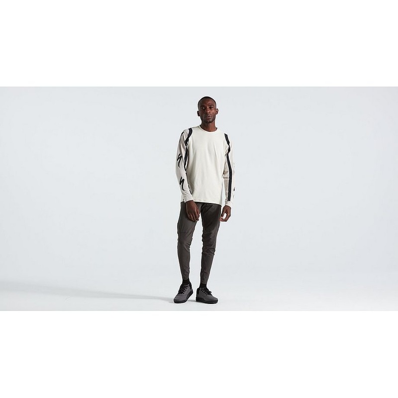 2022 SPECIALIZED TRAIL JERSEY LONG SLEEVE MEN – White Mountains, SMALL