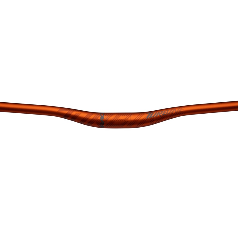 RaceFace Turbine 35 Alloy Riser Handlebar: 35 x 760mm 20mm Rise Orange