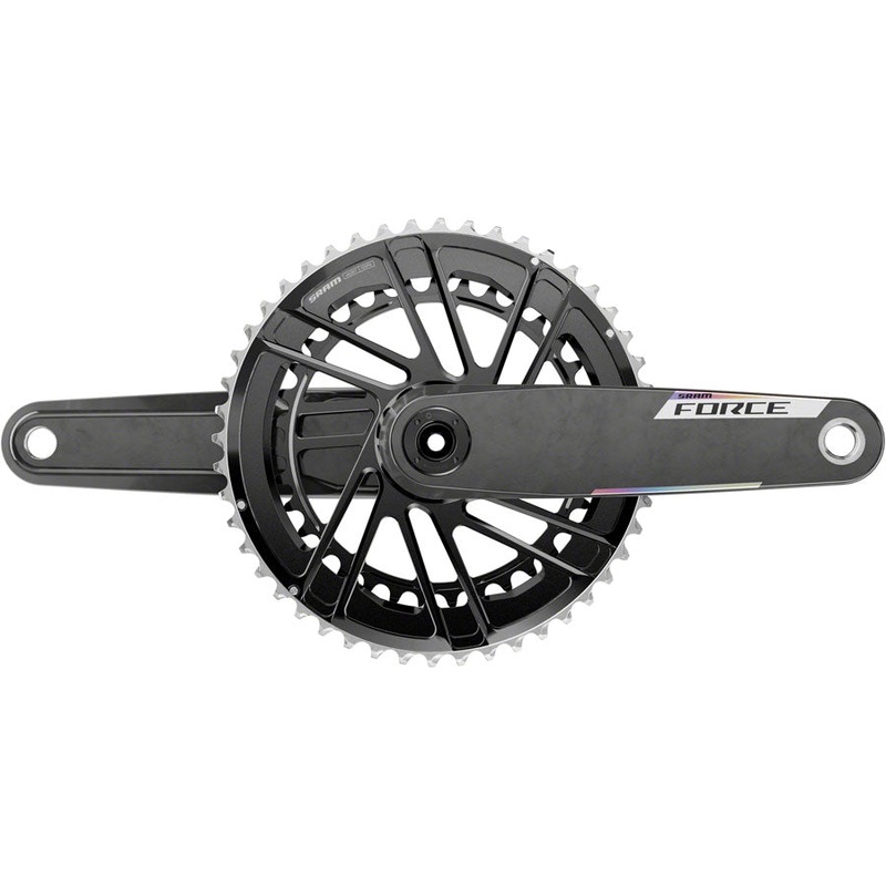 SRAM Force Crankset – 172.5mm, 12-Speed, 48/35t, 8-Bolt Direct Mount, DUB Spindle, Carbon, E1