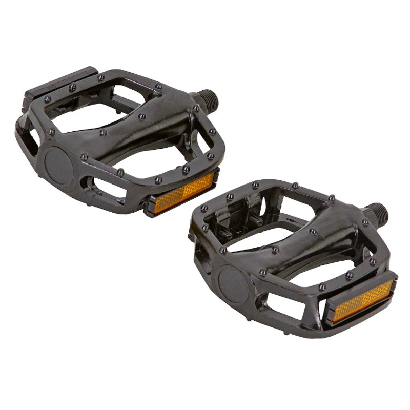 Alloy BMX Platform Pedals – 9/16″ – Black