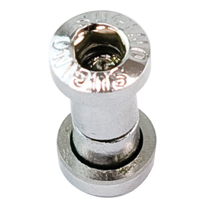 Sugino Chrome Steel Seatpost Clamp Bolts  Integrated Bolt, Durable, High-Performance Bicycle Frame Components, Available in 16mm, 19mm, 22mm