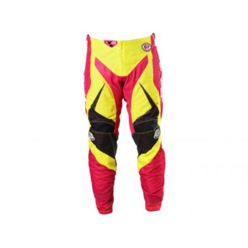 Troy Lee 2013 GP Air Pants-Mirage Pink/Yellow-Adult 32