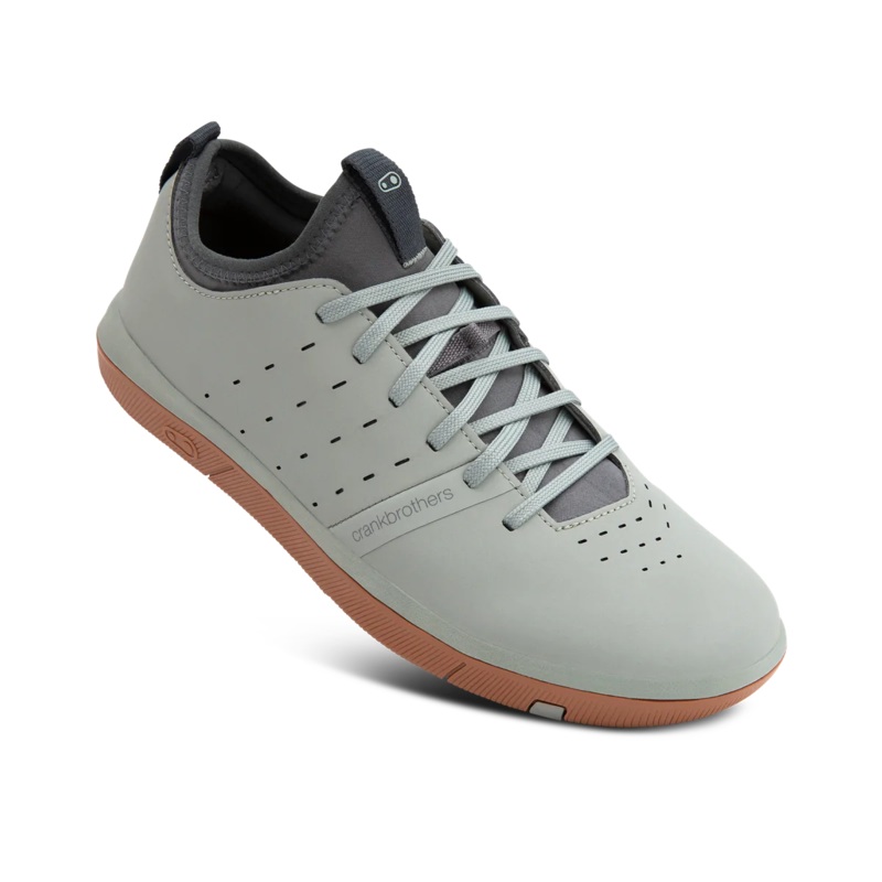 Crank Brothers Stamp Street Fabio Men’s Flat Shoe – Sage/Gum