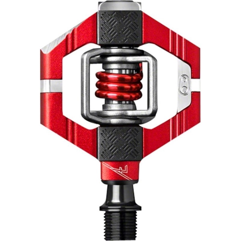 Crankbrothers Candy 7 Pedals – Dual Sided Clipless Aluminum 9/16 Red