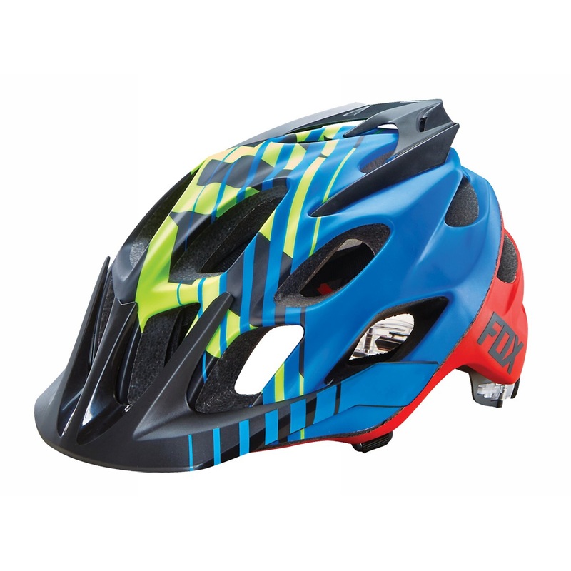 Fox Racing Flux Savant MTB Helmet – Savant – Blue