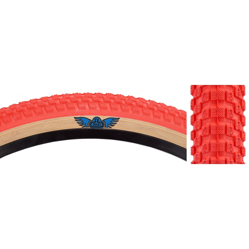 Tire Se Bikes Cub 24X2.0 Rd/Tan Wire/27/Mpc