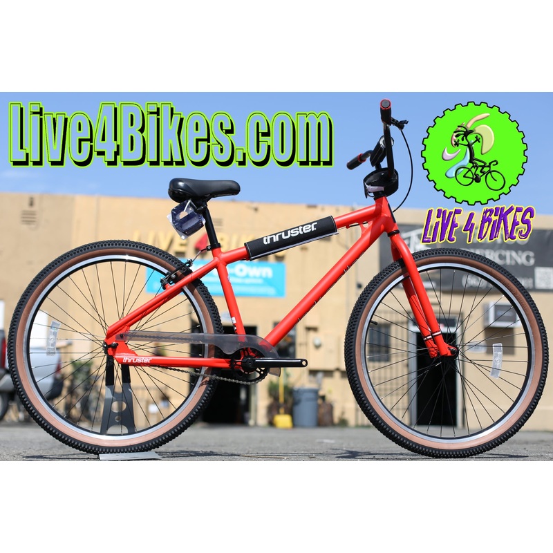27.5er BMX Bike Satin Orange  27.5in Aluminum  -Live4Bikes