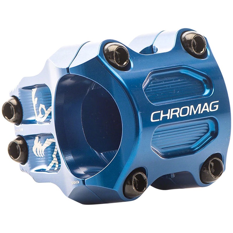 Chromag Riza Stem – 45mm, 35mm Clamp, +/-0, Blue