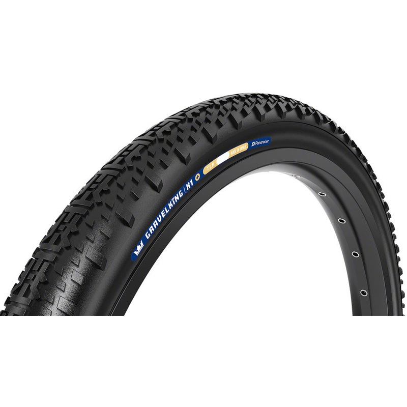 Panaracer GravelKing X1 Plus Tire – 700 x 40, Tubeless, Folding, Black RF740-GKX1-P-B2