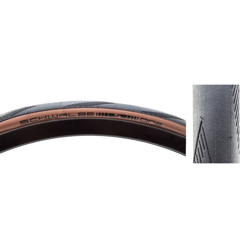 Tire Swb One 700X28 R-Guard Bk/Brz Addix Tle Fold