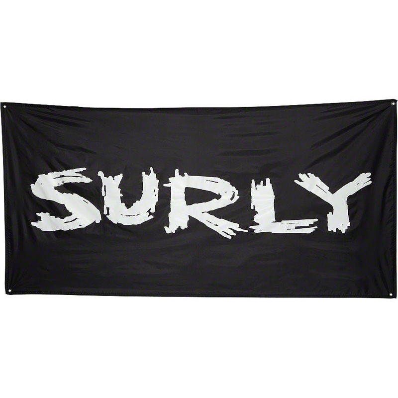 Banner: Black 36 x 72″