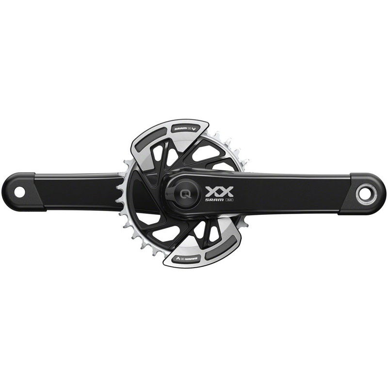 SRAM XX Eagle T-Type AXS Power Meter Wide Crankset – 165mm, 12-Spd, 32t Chainring, Direct Mount, 2-Guards, PM DUB