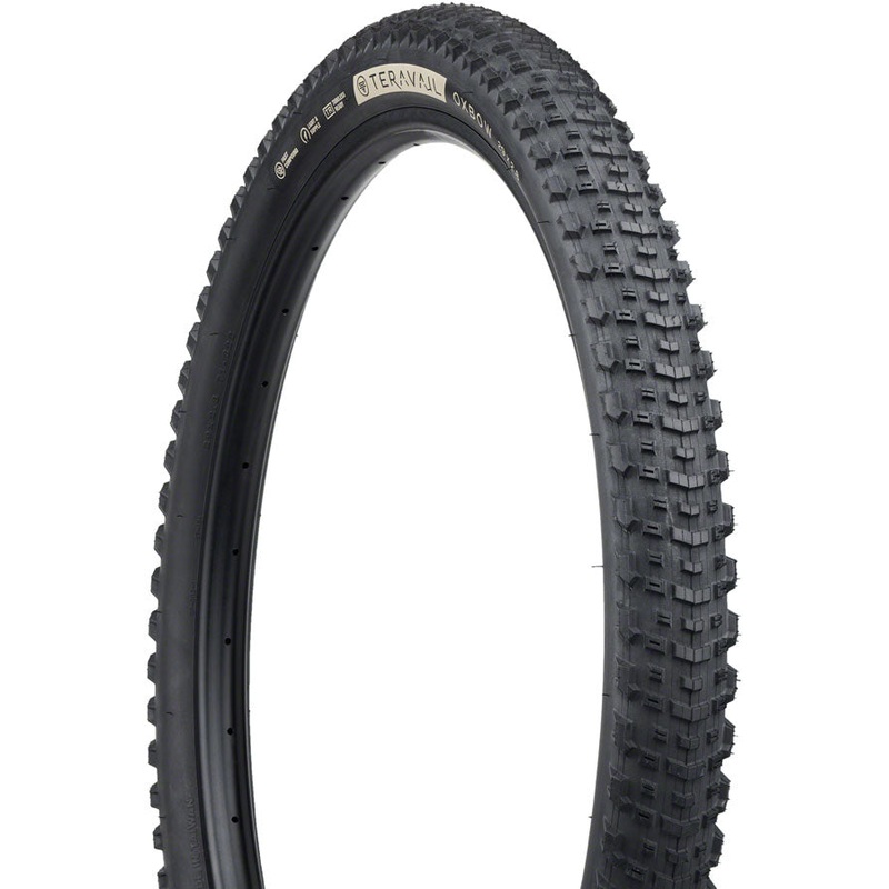 Teravail Oxbow Tire – 29 x 2.8 Tubeless Folding Black Durable Fast Compound