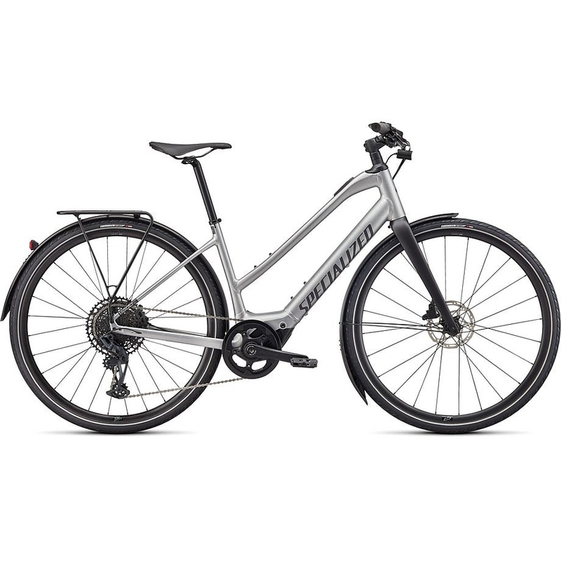 2022 Specialized vado sl 5.0 st eq bike brushed aluminum / black reflective s