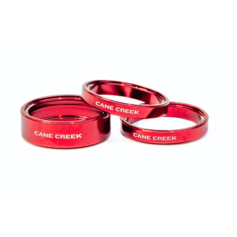 Cane Creek Interlok Spacer Kit – Red