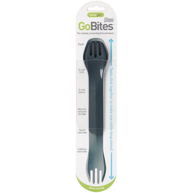 Compact and Durable: Humangear Gobites Duo Gray Cooking Utensils Set