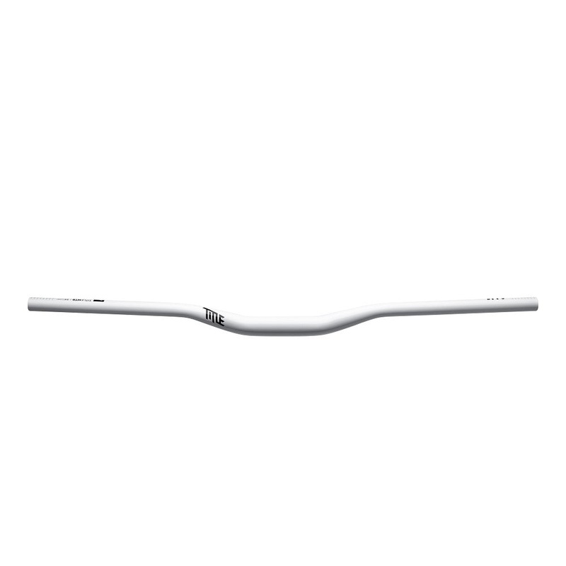 Title MTB AH1 Alloy Bars 35 Clamp – 38mm Rise Gloss White