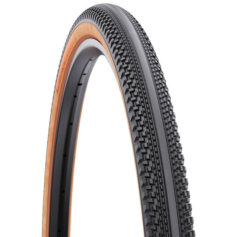 WTB Vulpine S Tire – 700 x 40 TCS Tubeless Folding BLK/Tan Light/Fast Rolling Dual DNA SG