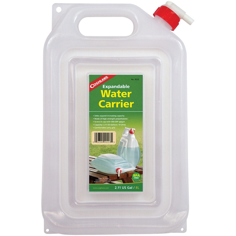 Coghlans Expandable Water Carrier – Convenient and Portable Water Storage Solution