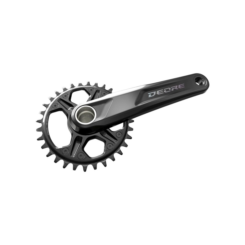 Shimano Deore FC-M6120-1 Crankset – 175mm 12-Speed 32t Black