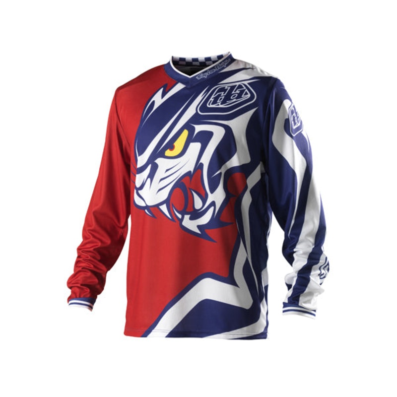 Troy Lee 2013 GP BMX Race Jersey-Predator Red