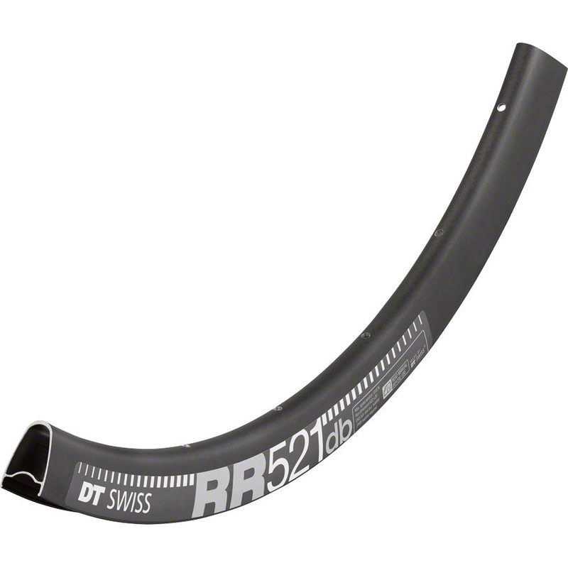 DT Swiss RR 521 Rim – 700 Disc Black 32H