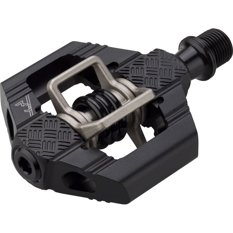 Crank Brothers Candy 3 MTB Dual Sided Clipless Pedals  Aluminum Body, Chromoly Spindle, Mud-Shedding Design, Versatile for XC, Trail & All-Mountain Riding